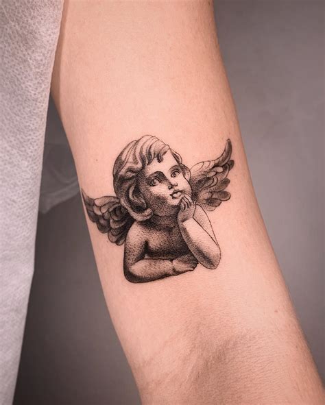 cherub angel tattoo